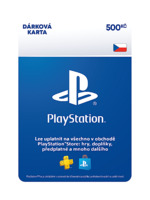 PlayStation Store – Dárková karta - 500 Kč (PS DIGITAL)