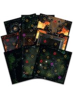 Desková hra Dark Souls - Darkroot Basin and Iron Keep Tile Set (rozříšení)