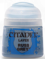 Citadel Layer Paint (Russ Grey) - krycí barva, šedá