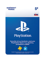 SK - PlayStation Store – Dárková karta - 5 EUR (DIGITAL)