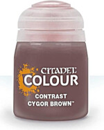 Citadel Contrast Paint (Cygor Brown) - kontrastní barva - hnědá
