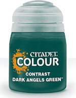 Citadel Contrast Paint (Dark Angels Green) - kontrastní barva - zelená