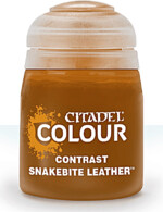 Citadel Contrast Paint (Snakebite Leather) - kontrastní barva - hnědá