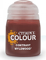 Citadel Contrast Paint (Wyldwood) - kontrastní barva - hnědá