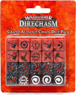 Kostky Warhammer Underworlds: Direchasm - Grand Alliance Chaos