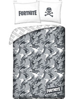 Povlečení Fortnite - šedé