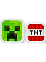 Krabičky na svačinu Minecraft - Creeper + TNT