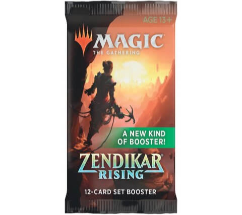 Karetní hra Magic: The Gathering Zendikar Rising - Set Booster (12 karet)