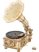 Stavebnice - Gramofon (dřevěná)