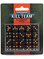Kostky Warhammer Kill Team - Ork Kommandos (20 ks)