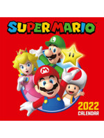 Kalendář Super Mario 2022 (červený)