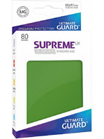 Ochranné obaly na karty Ultimate Guard - Supreme UX Sleeves Standard Green (80 ks)