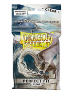 Ochranné obaly na karty Dragon Shield - Perfect Fit Toploading Clear (100 ks)