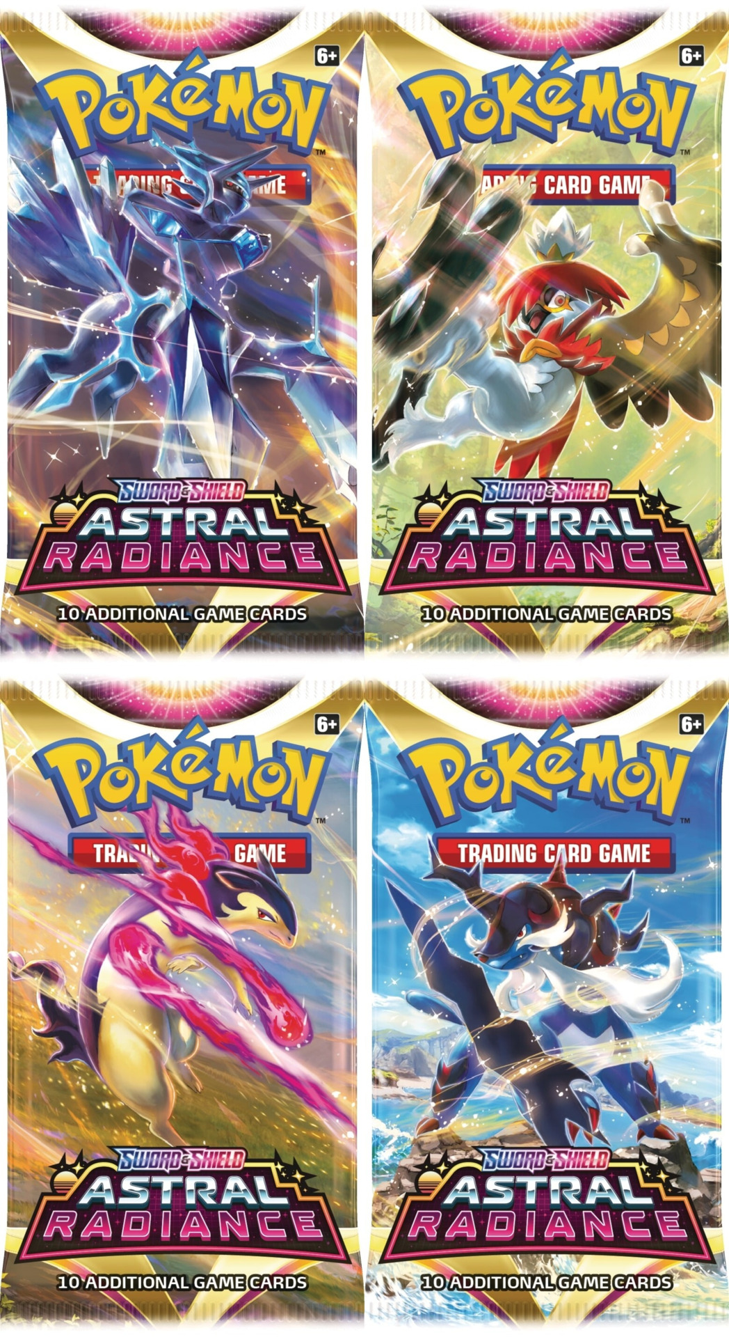 Karetní hra Pokémon TCG: Sword & Shield Astral Radiance - booster (10 karet)