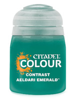 Citadel Contrast Paint (Aeldari Emerald) - kontrastní barva - zelená
