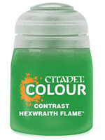 Citadel Contrast Paint (Hexwraith Flame) - kontrastní barva - zelená 2022