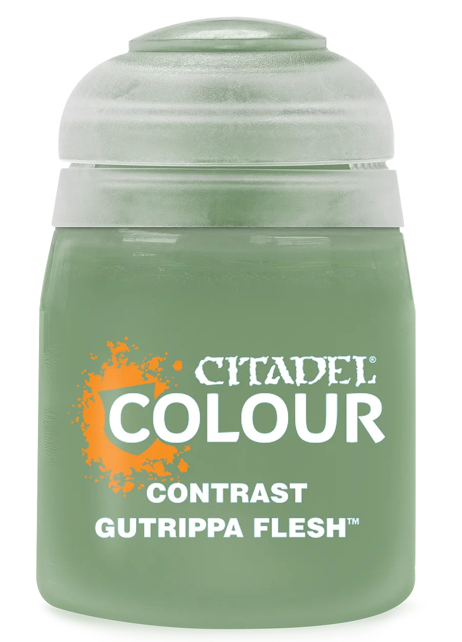 Citadel Contrast Paint (Gutrippa Flesh) - kontrastní barva - zelená
