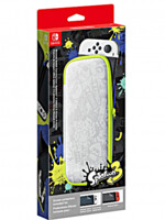 Ochranné pouzdro pevné a fólie na displej Nintendo Switch OLED model - Splatoon 3 Edition