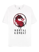 Tričko Mortal Kombat - Logo Red (velikost L)