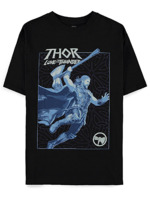 Tričko dámské Thor: Love and Thunder - Blue Thor Oversized (velikost S)