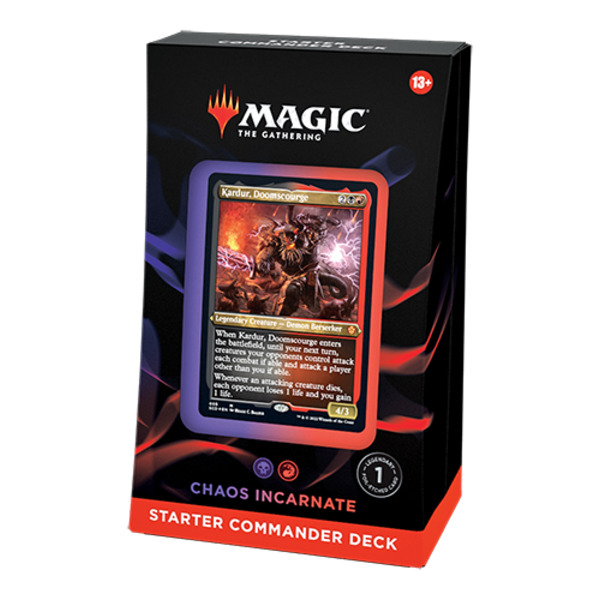 Karetní hra Magic: The Gathering 2022 - Chaos Incarnate (Starter Commander Deck)