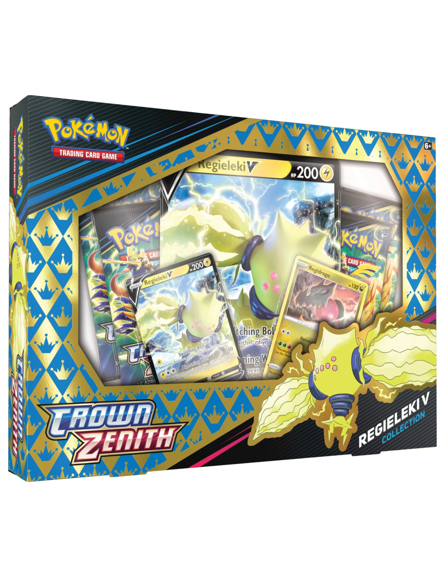 Karetní hra Pokémon TCG: Crown Zenith - Regieleki V Box