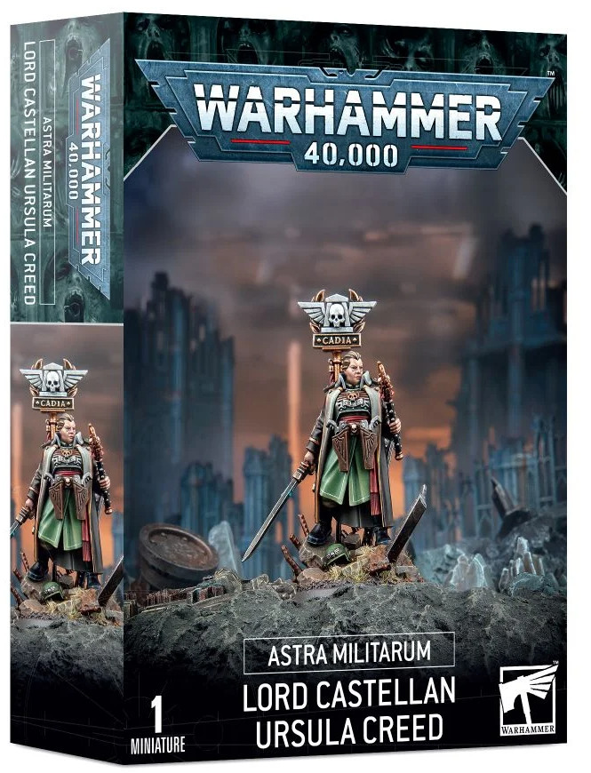 W40k: Astra Militarum - Lord Castellan Ursula Creed (1 figurka)