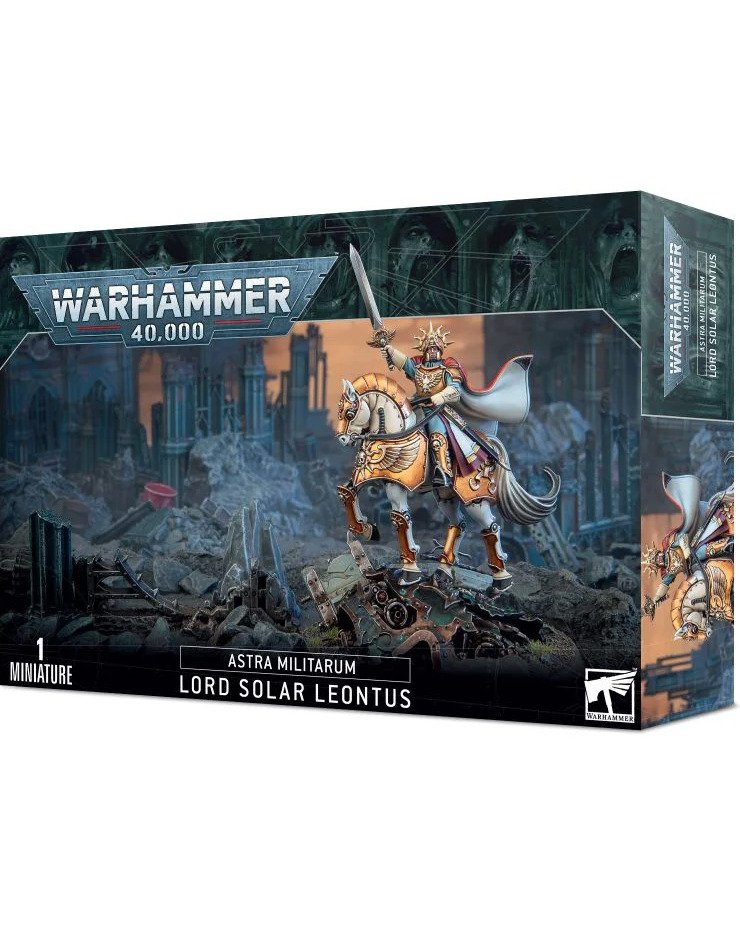 W40k: Astra Militarum - Lord Solar Leontus (1 figurka)