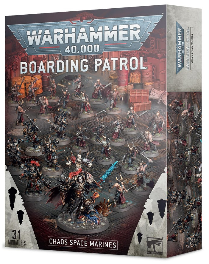 W40k: Boarding Patrol -  Chaos Space Marines (31 figurek)