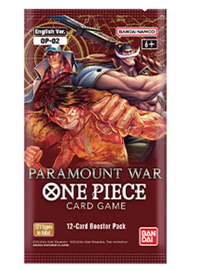 Karetní hra One Piece TCG - Paramount War Booster (12 karet)
