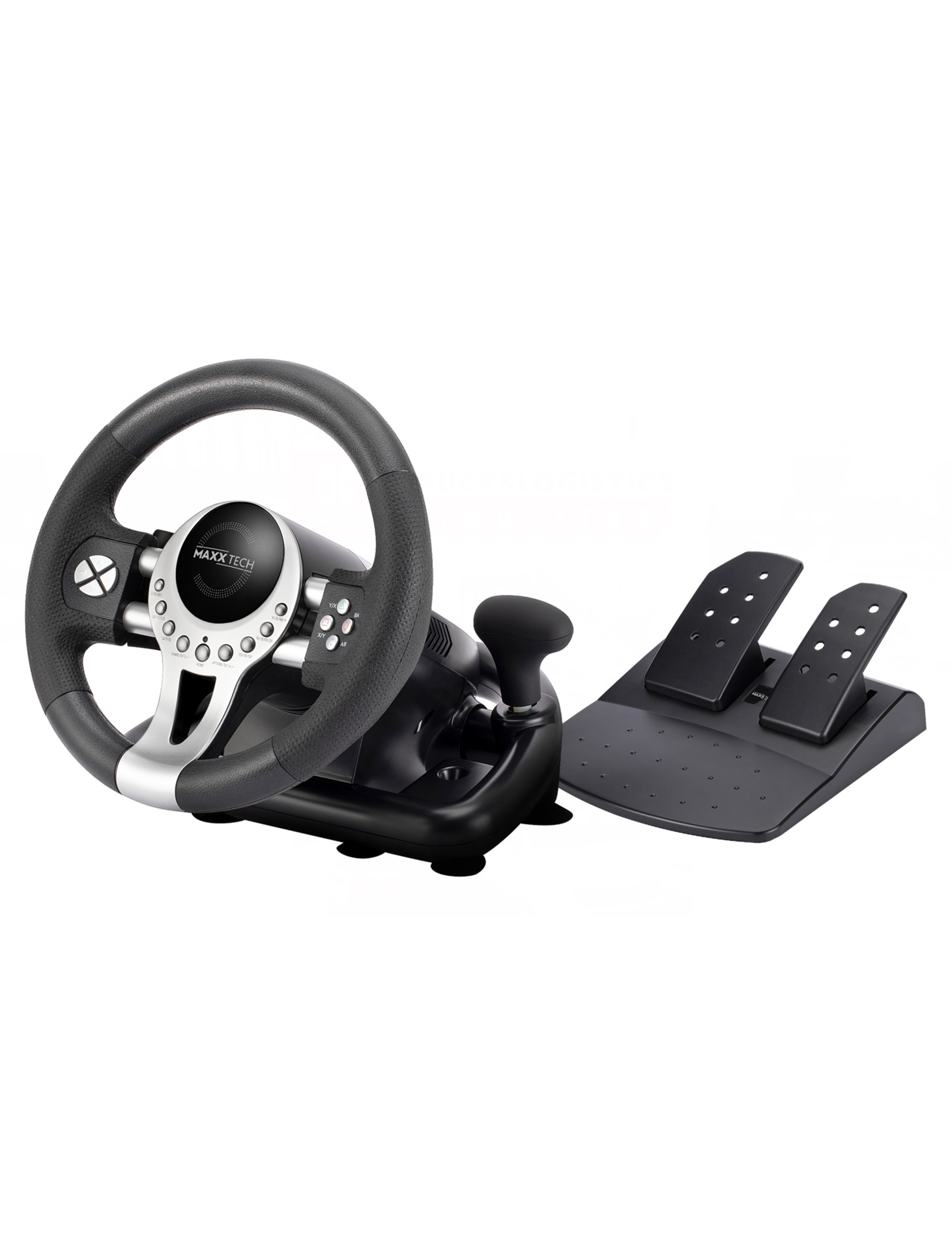 Sada volantu a pedálů Pro Racing Wheel Kit (PC, Xbox, PlayStation, Switch) (PC)