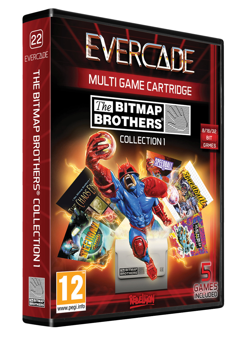 Cartridge pro retro herní konzole Evercade - The Bitmap Brothers Collection 1 (PC)