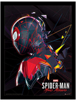 Zarámovaný plakát Spider-Man - Miles Morales System Shock