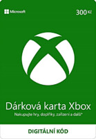 Microsoft Xbox Live  - Dárková karta 300 kč [pro CZ účty] - digital (XBOX)