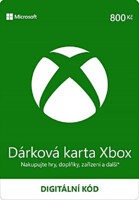 Microsoft Xbox Live - Dárková karta 800 kč [pro CZ účty] - digital (XBOX)
