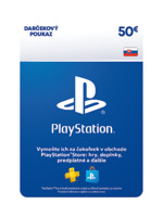 SK - Playstation Store – Dárková karta - 50 EUR (DIGITAL)