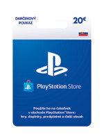 PlayStation Store – Dárková karta 20€ [pro SK účty] (PS4)