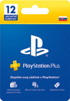PlayStation Plus Essential 12 měsíců – Dárková karta [pro SK účty]